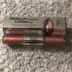 Touch In Sol Metallist Liquid Foil Lipstick Duo
